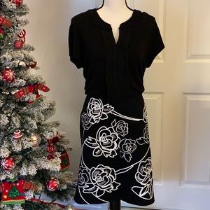 Skirt by Black & White store plush the top